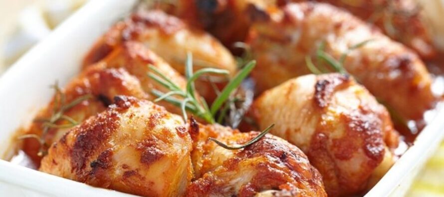 RECETA DE JAMONCITOS DE POLLO AL HORNO