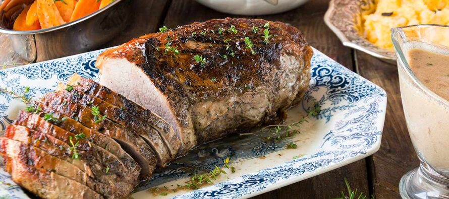 Redondo de ternera asado al horno