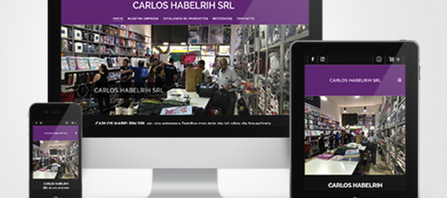 CARLOS HABELRIH S.R.L. presenta su sitio web