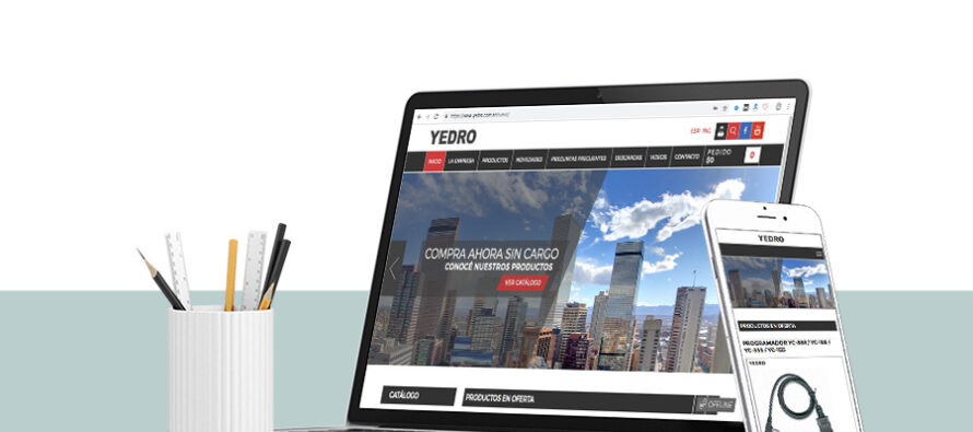 Yedro presenta su nuevo sitio web