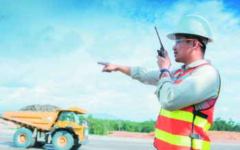 Radios dos vías para personal de seguridad