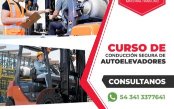 Nuevo curso de conducción segura de Autoelevadores – 21 y 22 de Noviembre