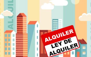 Ley de alquileres: se prevee una nueva presentación antes de fin de año