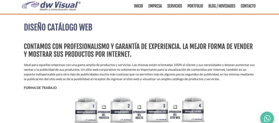 Diseño Web Corporativa y Catálogo Web