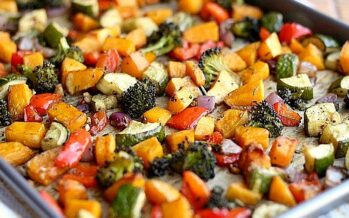 Verduras al horno para guarnición o entrante