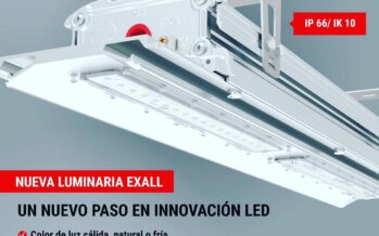 Luminaria exall. Lo nuevo en iluminación led