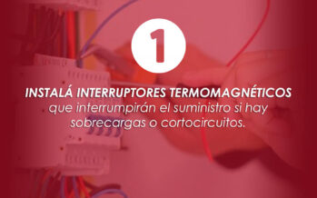 Funcionamiento de un interruptor termomagnético