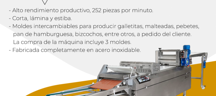 ESTAMPADORA AUTOMATICA DE MASA AB10E