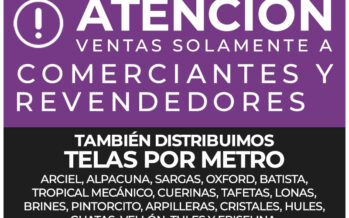 En Mayorista de Blanco también distribuimos telas por metro