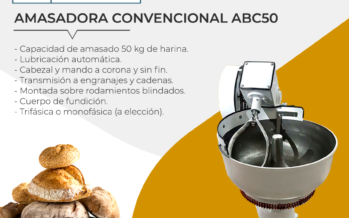 Amasadora convencional ABC50