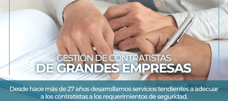 Gestión de contratistas de grandes empresas