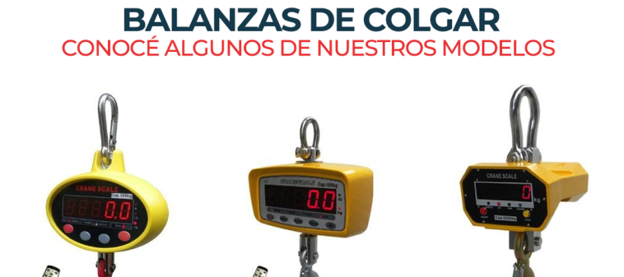 Balanzas de colgar modelos OCS-SF, OCS-SP y OCS-SL