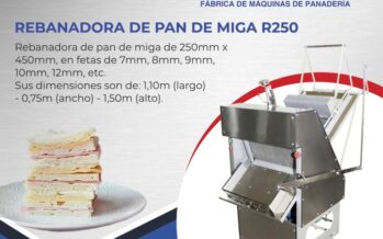 Rebanadora de pan de miga R250