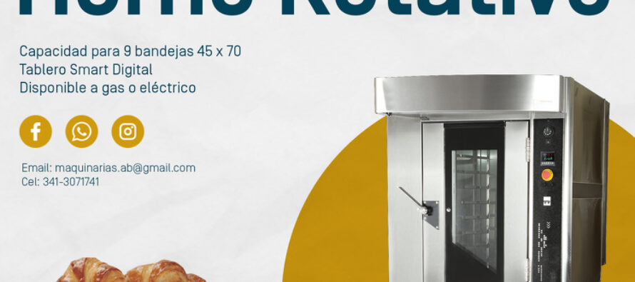 Horno rotativo AB9