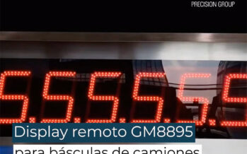 Display remoto GM8895 para básculas de camiones