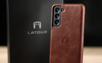 Fundas para celulares de cuero de la familia Latour