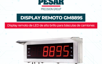 Display remoto GM8895 para básculas de camiones