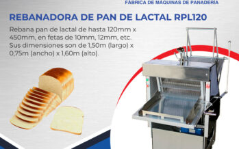 Rebanadora RPL120 precisión y eficiencia