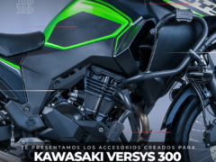 Kawasaki Versys 300 – Defensas Bajas y Cubre Cárter