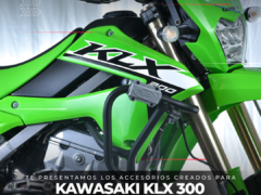 Presentamos las Nuevas Defensas Laterales para la Kawasaki KLX 300