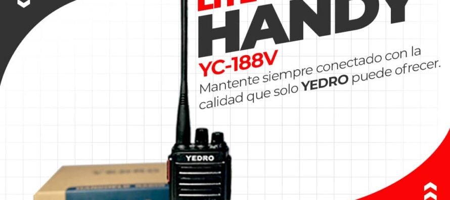 Handy YC-188V LITE para Comunicación en VHF