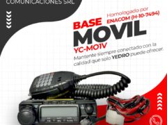 Radio Base Móvil BASE MÓVIL YC-MO1V: Comunicación confiable y de calidad