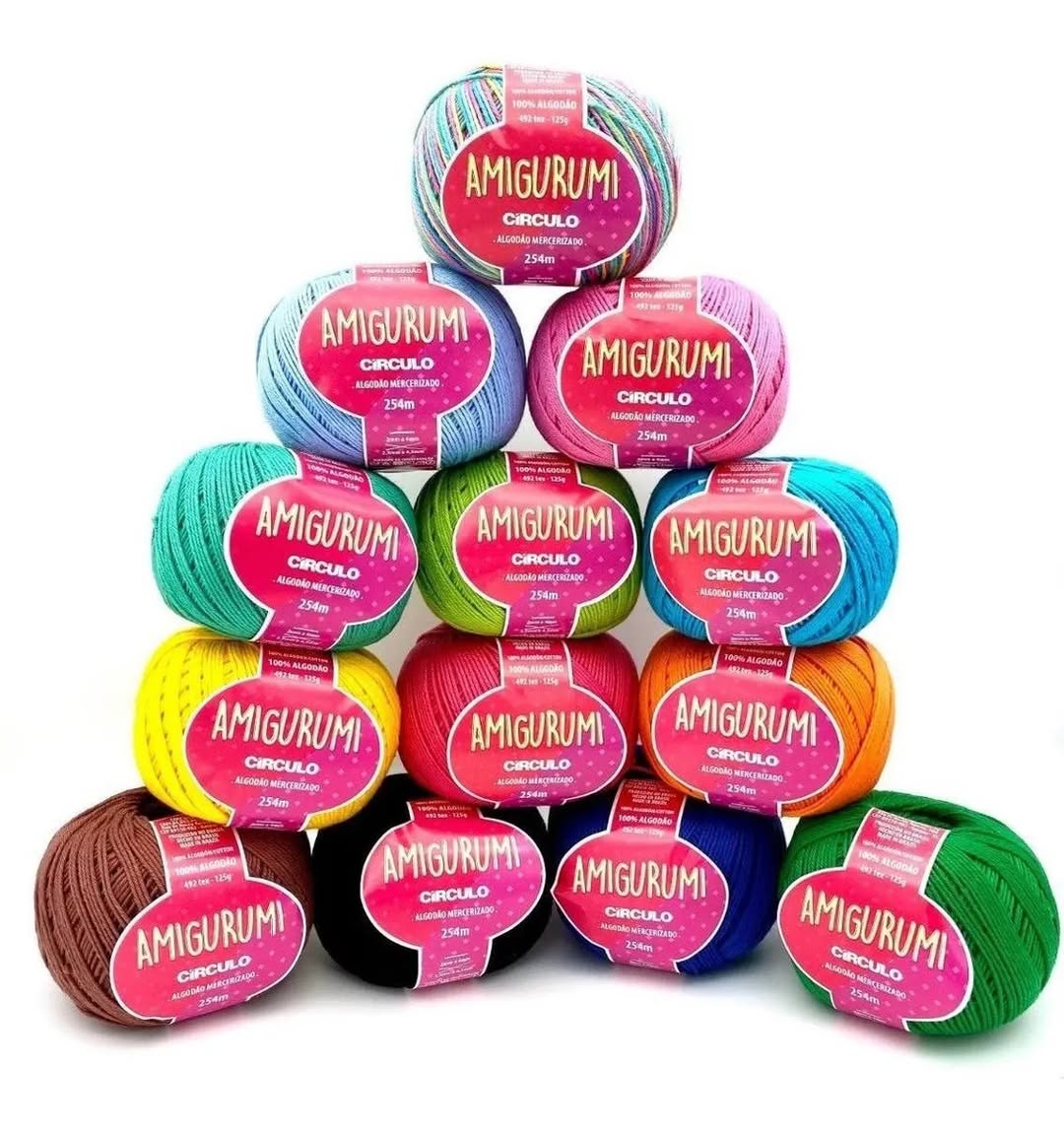 hilo circulo amigurumi