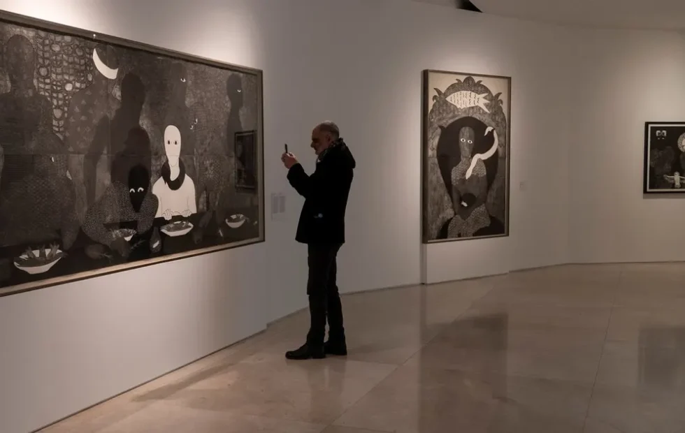 Belkis Ayón en el Malba: el mito africano que transformó en arte universal. Fotografía editorial relacionada con Belkis Ayón Malba. publicada en Novedades Web
