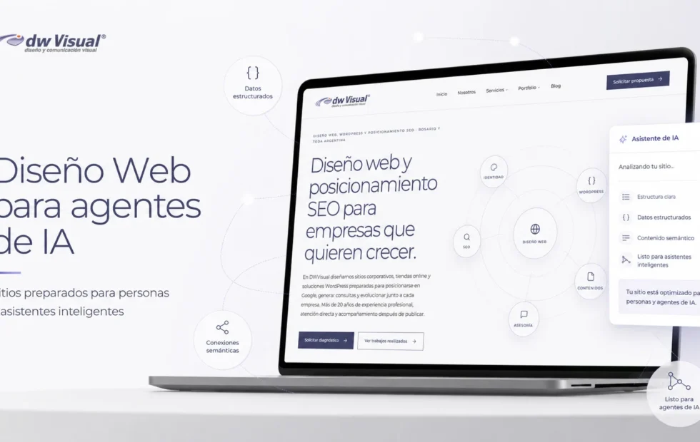 El nuevo desafío del diseño web: crear sitios comprensibles para agentes de IA. Fotografía editorial relacionada con diseño web para agentes de IA. publicada en Novedades Web