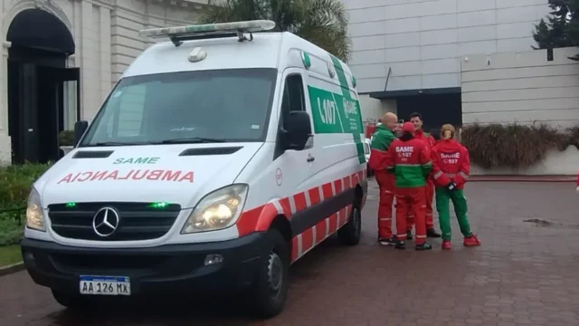 Falleció un hincha en Buenos Aires durante el partido entre Argentina y España. Fotografía editorial relacionada con muerte hincha Argentina España. publicada en Novedades Web