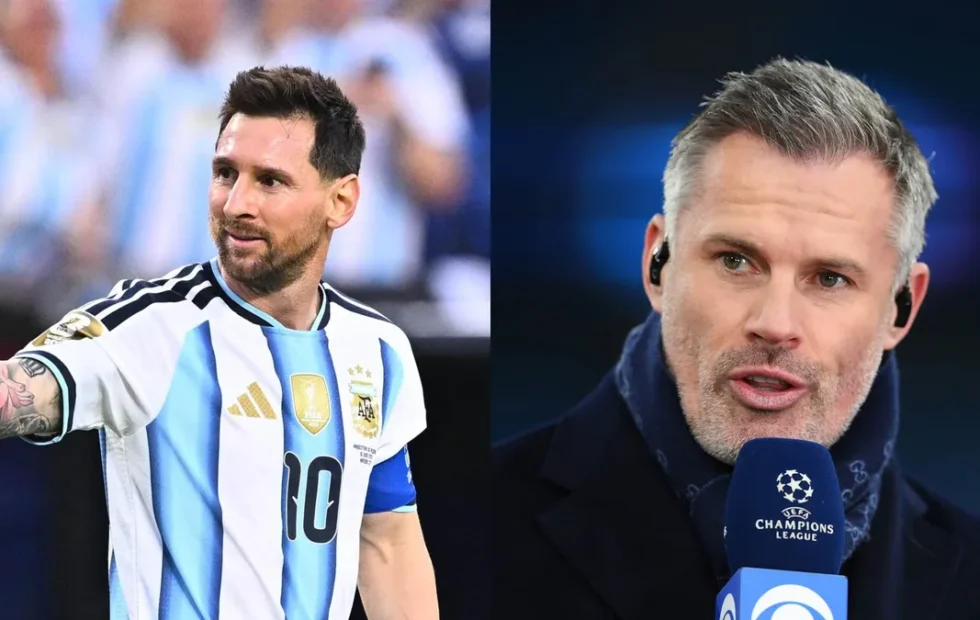 Jamie Carragher analizó cómo frenar a Messi antes del duelo Argentina-Inglaterra. Fotografía editorial relacionada con Jamie Carragher Messi. publicada en Novedades Web