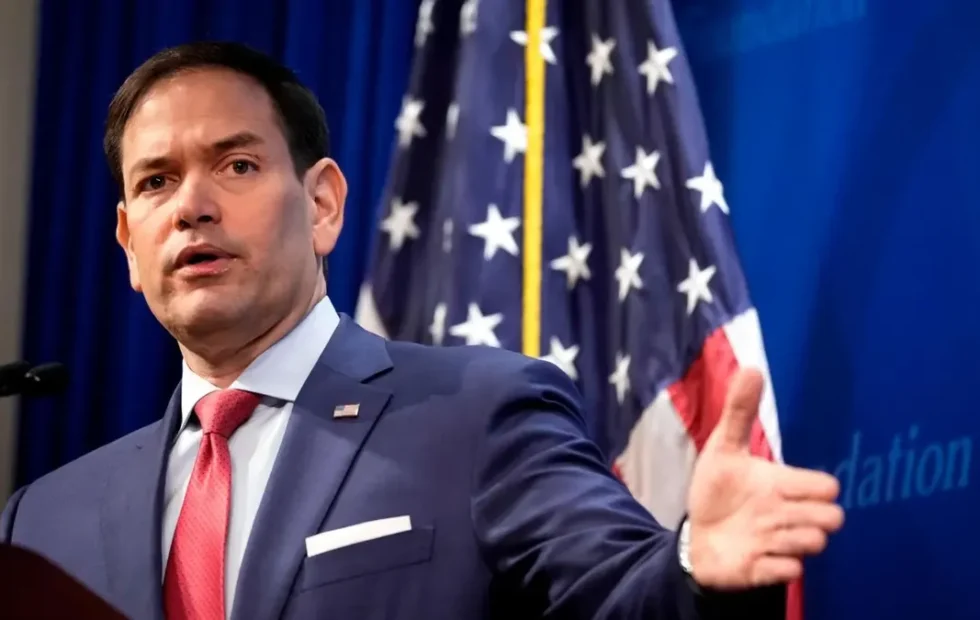 Marco Rubio busca una mediación de Estados Unidos en la guerra de Ucrania. Fotografía editorial relacionada con mediación de Estados Unidos en Ucrania. publicada en Novedades Web