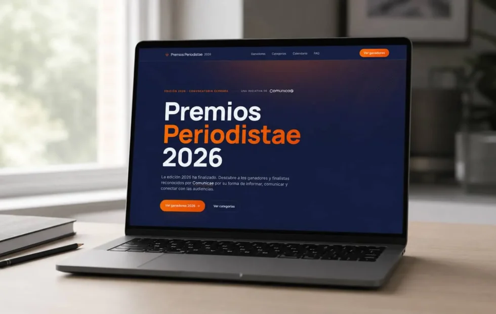 Posicionamiento Web, finalista argentino en los Premios Periodistae 2026 por su. Fotografía editorial relacionada con Posicionamiento Web Premios Periodistae 2026. publicada en Nov