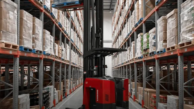 Raymond 7730 Reach Truck: eficiencia y altura para depósitos industriales. Imagen destacada sobre Raymond 7730 Reach Truck. publicada en Novedades Web