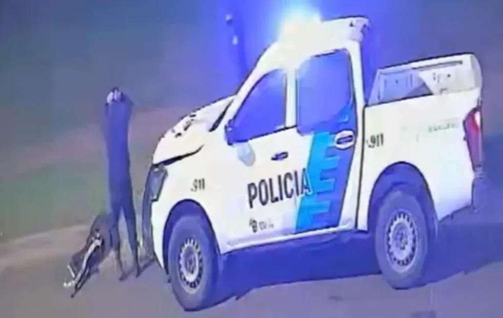 Accidente en Don Orione: un patrullero atropelló a un peatón. Imagen destacada sobre accidente en Don Orione. publicada en Novedades Web