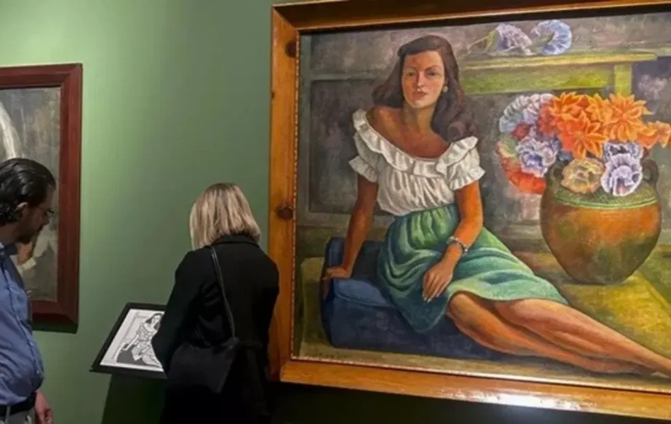 Diego Rivera en Roma: la muestra mexicana que ya superó 17.000 visitantes. Fotografía editorial relacionada con muestra de Diego Rivera. publicada en Novedades Web