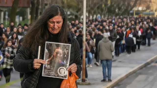 Ruta 88: la madre de una joven fallecida impulsa el reclamo por una autovía. Fotografía editorial relacionada con autovía ruta 88. publicada en Novedades Web