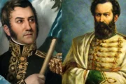San Martín y Güemes: la alianza que defendió la independencia argentina. Fotografía editorial relacionada con alianza entre San Martín y Güemes. publicada en Novedades Web
