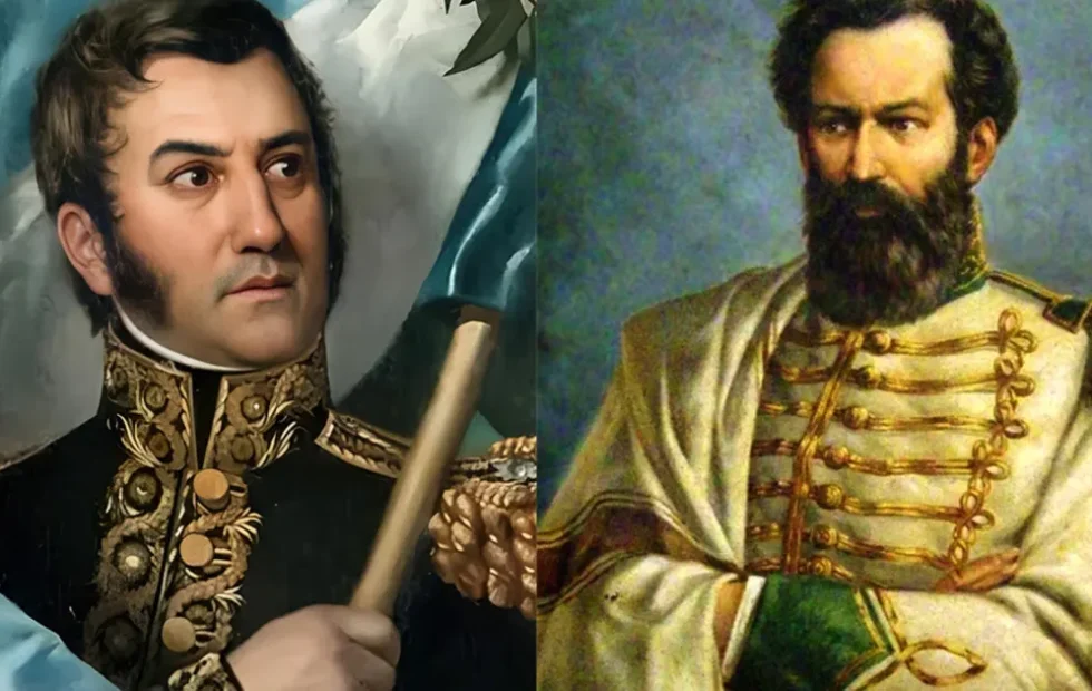 San Martín y Güemes: la alianza que defendió la independencia argentina. Fotografía editorial relacionada con alianza entre San Martín y Güemes. publicada en Novedades Web