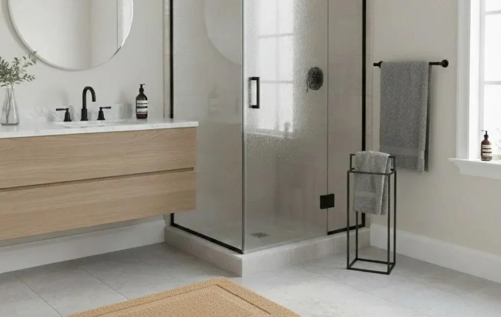 Alfombras de baño antideslizantes: claves para elegir mejor. Imagen destacada sobre alfombras de baño antideslizantes. publicada en Novedades Web