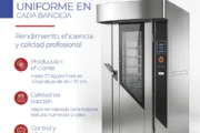 Cocción uniforme en panadería: claves del horno rotativo HR15. Imagen destacada sobre cocción uniforme en panadería. publicada en Novedades Web