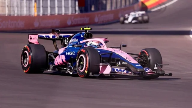 Colapinto terminó 11º en la última práctica del GP de España. Fotografía editorial relacionada con Colapinto GP de España. publicada en Novedades Web