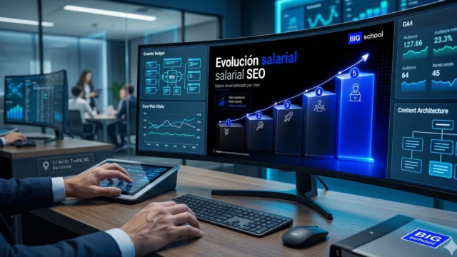 Cómo estudiar SEO en 2026 y elegir la formación adecuada para trabajar. Imagen destacada sobre estudiar SEO en 2026. publicada en Novedades Web
