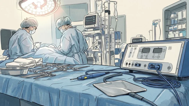 Condenan a una clínica por quemaduras causadas por un electrobisturí. Fotografía editorial relacionada con quemaduras por electrobisturí. publicada en Novedades Web