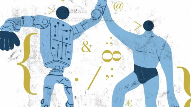Dos revoluciones, dos sociedades: el trabajo cambia de lugar. Fotografía editorial relacionada con futuro del trabajo. publicada en Novedades Web