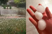 Granizo en Córdoba: piedras del tamaño de una pelota de golf causaron destrozos. Imagen destacada sobre granizo en Córdoba. publicada en Novedades Web