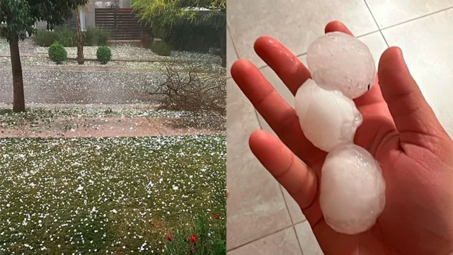 Granizo en Córdoba: piedras del tamaño de una pelota de golf causaron destrozos. Imagen destacada sobre granizo en Córdoba. publicada en Novedades Web