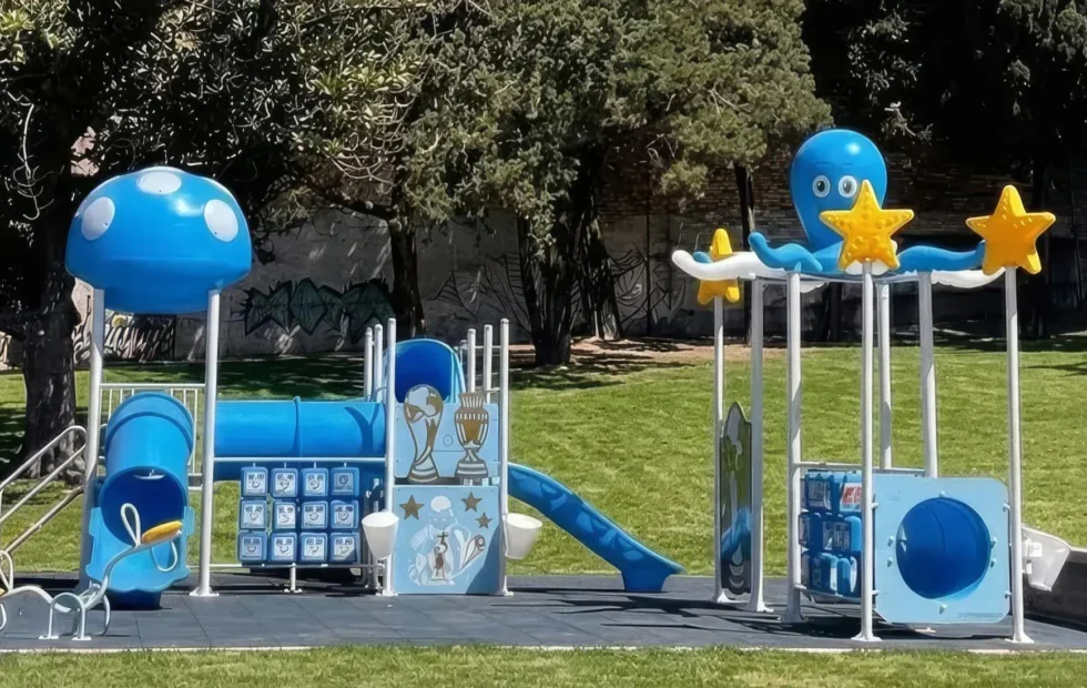 Juegos para plazas: cómo combinar seguridad, diseño e inclusión. Imagen destacada sobre juegos para plazas. publicada en Novedades Web