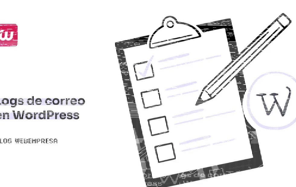 Logs de correo en WordPress: cómo detectar por qué no llegan los mensajes. Imagen destacada sobre logs de correo en WordPress. publicada en Novedades Web