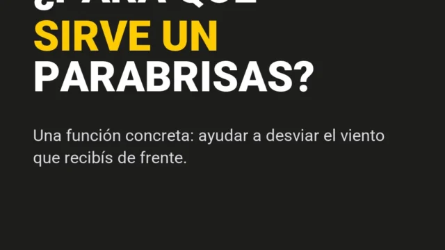 Parabrisas para motos en Argentina: cómo elegir el modelo correcto. Imagen destacada sobre parabrisas para motos en Argentina. publicada en Novedades Web